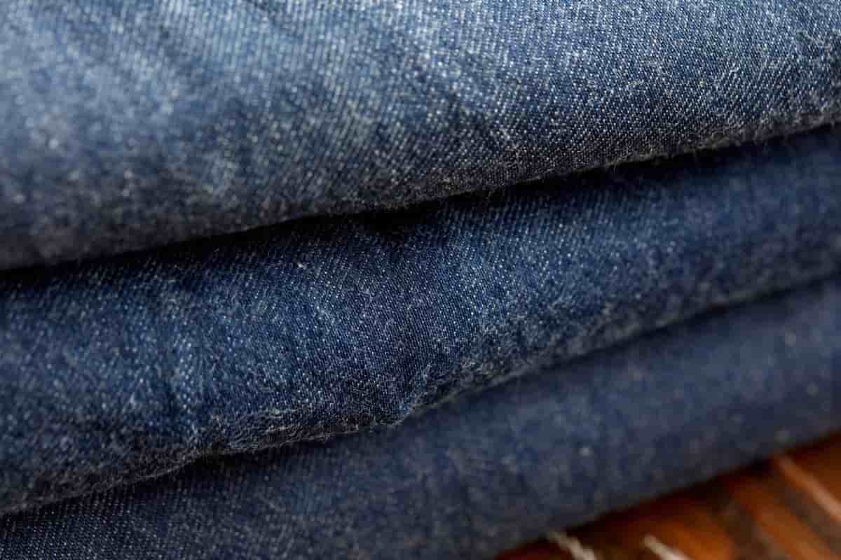 تصویر 1 از پارچه جین آبی روشن مناسب پوشاک